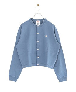 [DT-C0405CIN]DANTON(_g) EBY Rbge[ N[lbNJ[fBK WOMEN'S COTTON TERRY CREW NECK CARDIGAN fB[X gbvX