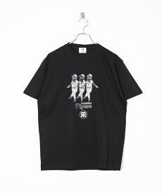 [F-24110511]modem design(モデムデザイン) OJISAN × Tigers PRINT T-Shirt 阪神タイガースコラボTシャツ