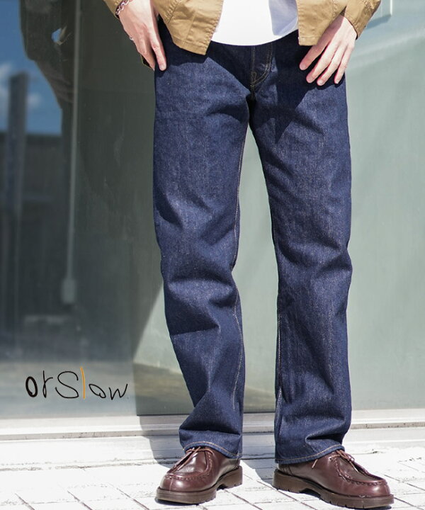 楽天市場】orSlow(オアスロウ) SHORT LENGTH 105 STANDARD SELVEDGE 