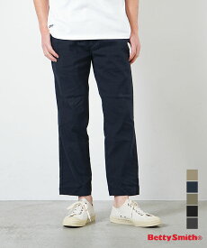 【SALE 10%OFF】[BAM-512A]Betty Smith(ベティスミス) ストレッチイージーアンクルトラウザー[25pr]