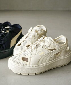 [382872]PUMA(v[}) PLATFORM TRACE LITE MULE EBY vbgtH[g[XCg~[ Xj[J[ T_ fB[X