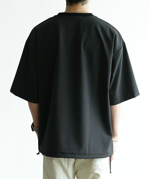 SALE 30 OFF Audience オーディエンス Prime Flex Dot Air ドローコードバルーンTシャツ トップス カットソー セール AUD6610 WOODY HOUSE ウッディーハウス