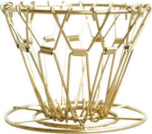 [KCU170]KIKKERLAND(LbJ[h) Brass Collapsible Coffee Dripper uXRvVuR[q[hbp[ hbp[ ܂肽ݎ S[h ^J