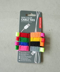 KIKKERLAND(�L�b�J�[�����h) �~�j�J���[�P�[�u���^�C Mini Color Cable Ties �P�[�u���o���h�Z�b�g [KUS79S]