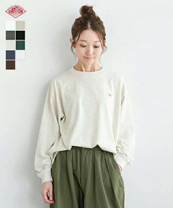 楽天市場】◇DANTON(ダントン) LONG SLEEVE T-SHIRT(ロングスリーブT 