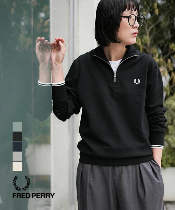 楽天市場】【SALE 30%OFF】FRED PERRY(フレッドペリー)Half Zip 