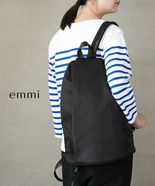 楽天市場】emmi(エミ) eco撥水2wayボディバックパック リュック ボディ 