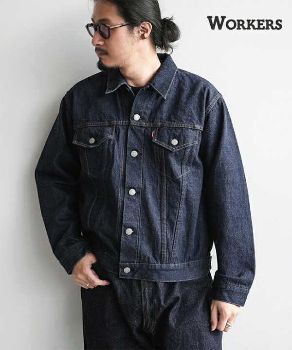 楽天市場】WORKERS(ワーカーズ) Lot 857 XX メンズ デニムジャケット 