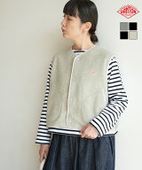 ◇ DANTON(ダントン)フリース カラーレスベスト WOMEN レディース [DT-A0521]