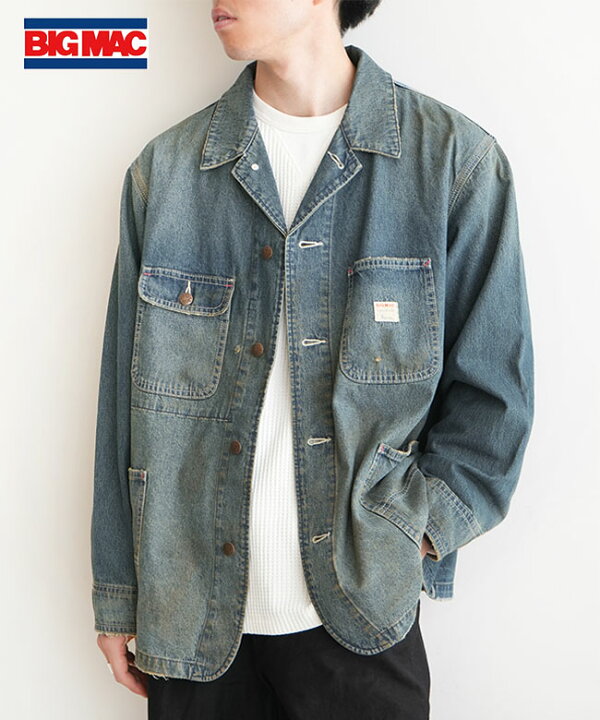 楽天市場】BIG MAC(ビッグマック) DENIM COVERALL デニムカバーオール 