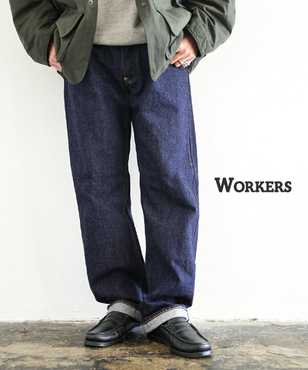 楽天市場】WORKERS(ワーカーズ) 37 801XH,Crotch Rivet メンズ 