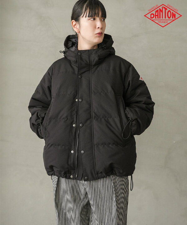 楽天市場】◇DANTON(ダントン) DOWN HOODED JACKET ダウンフーデッド 