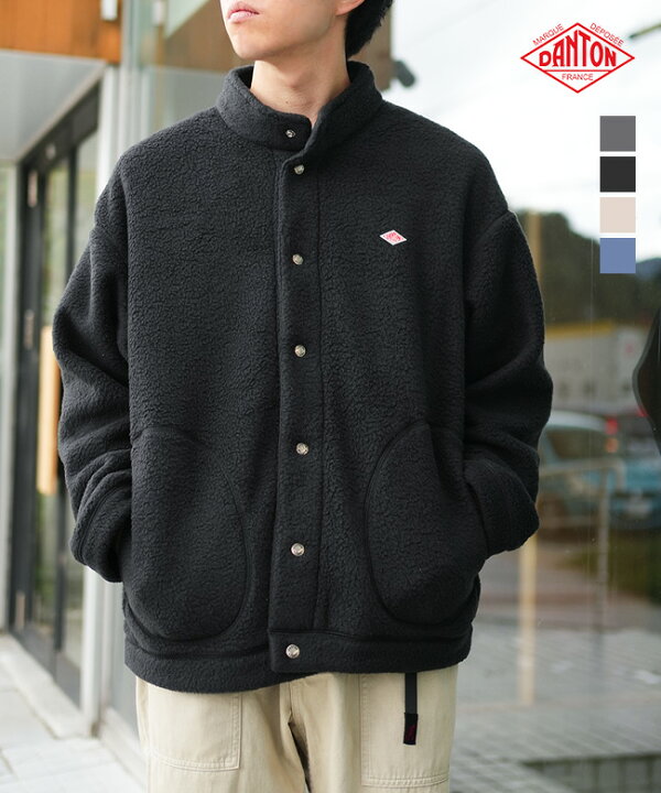 楽天市場】◇DANTON(ダントン) DOUBLE FACE BOA STAND COLLAR JACKET 