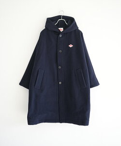 [DT-A0708WLP]DANTON(_g) WOOL LIGHT PILE HOODED LONG COAT E[CgpCt[fbhOR[g fB[X AE^[