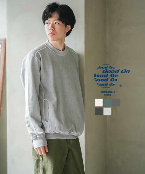楽天市場】GOOD ON(グッドオン) HEAVY CREW SWEAT/ヘビークルー 