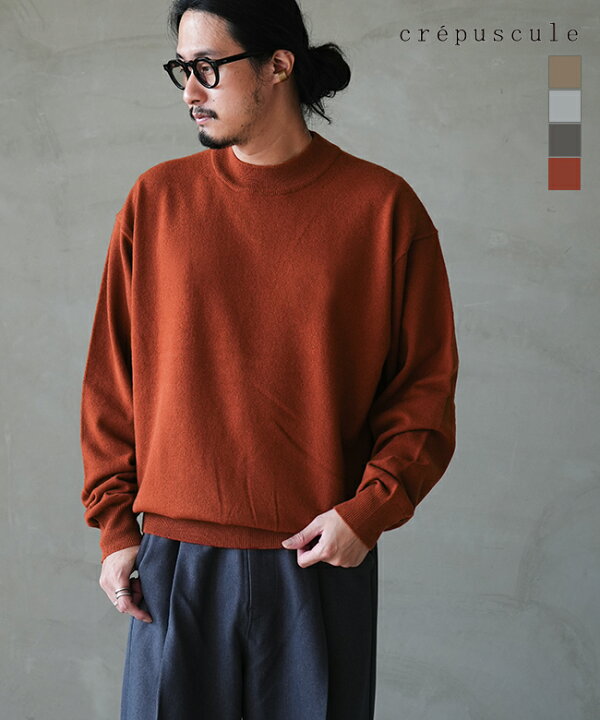 楽天市場】【SALE 30%OFF】crepuscule (クレプスキュール) Moc Neck P 