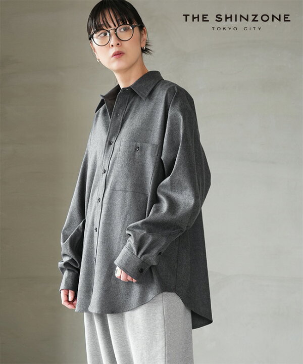 楽天市場】THE SHINZONE(ザ シンゾーン) WOOL DADDY SHIRT ウール