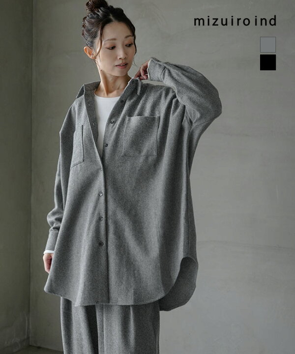 楽天市場】【SALE 30%OFF】mizuiro ind(ミズイロインド) ポケット付き 