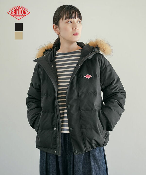 楽天市場】◇ DANTON(ダントン)FAKE FAR HOODED DOWN JACKET フェイク 