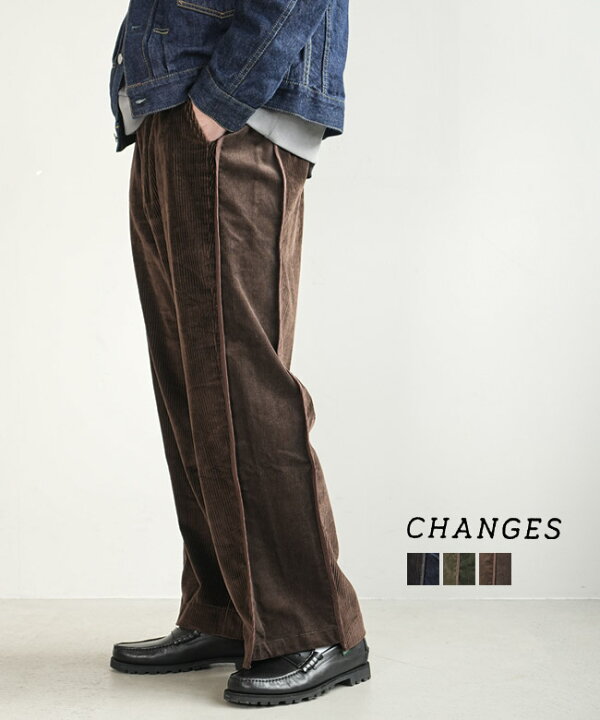 楽天市場】CHANGES (チェンジーズ) Remake Corduroy Pants リメイク 