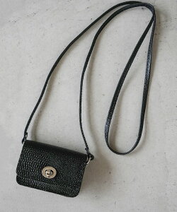 MASTER&Co.(�}�X�^�[�A���h�R�[) IBIZA MICRO MINI BAG LIZARD �C�r�U�}�C�N���o�b�O �� ���΂� �~�j [MC1652]