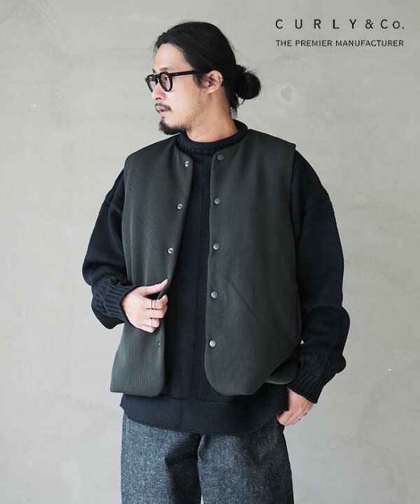 楽天市場】【SALE 30%OFF】Curly&Co.(カーリー) DOTTED LINE KNIT VEST 