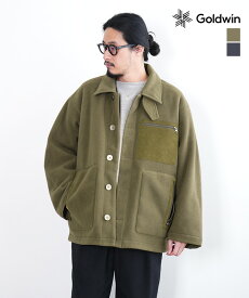 【SALE 30%OFF】Goldwin(ゴールドウィン) POLARTEC Fleece Cladonia Jacket ポーラテックフリースクラドニアジャケット メンズ レディース ユニセックス フリースジャケット アウター ブルゾン ジャンパー ミッドレイヤー ワークジャケット セール [GL35700]