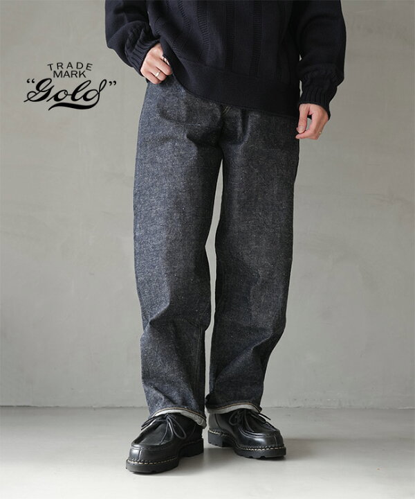 楽天市場】gold(ゴールド) RECYCLED WASTE SUVIN COTTON YARN 14oz 