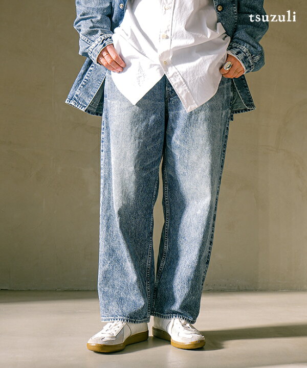 楽天市場】【SALE 50%OFF】tsuzuli(ツヅリ) EZ 5P PANTS INDIGO DENIM 