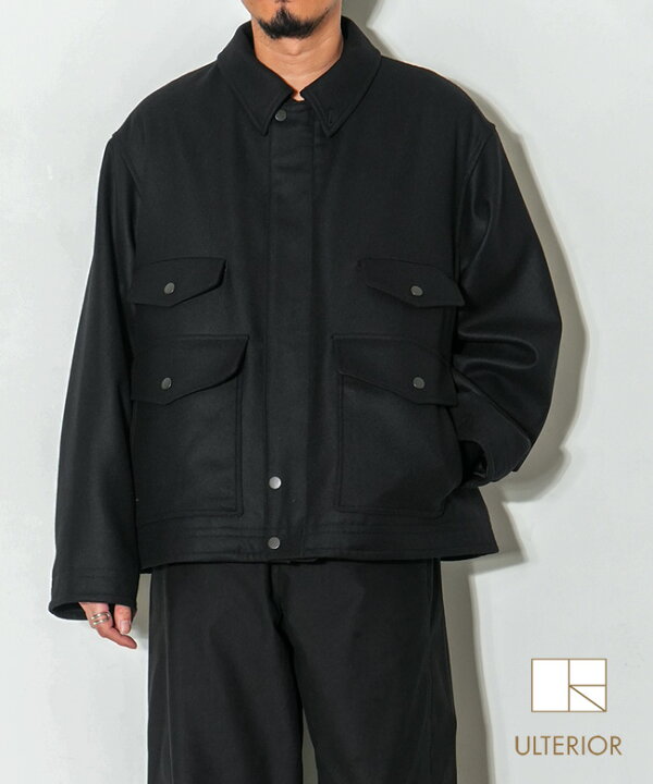 楽天市場】ULTERIOR(アルテリア)SUPER FINE LIGHT MELTON SHORT 