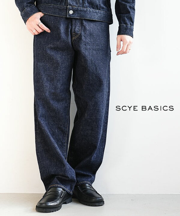 楽天市場】Scye/SCYE BASICS(サイ/サイベーシックス) Selvedge Denim 