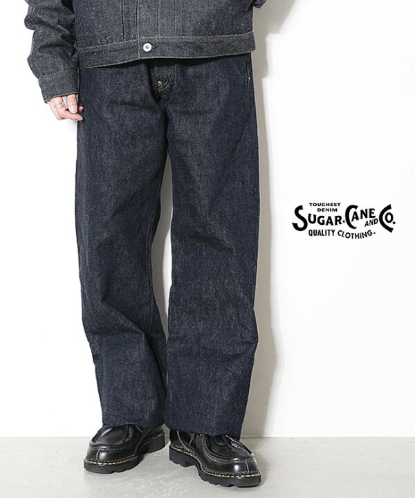楽天市場】SUGAR CANE(シュガーケーン) 13oz. DENIM WAIST OVERALLS 