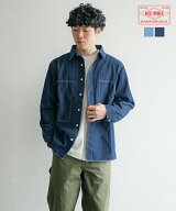 【SALE 50%OFF】BIG MIKE(ビッグマイク) Denim Utility Long Sleeve Shirt デニムユーティリティーロング…