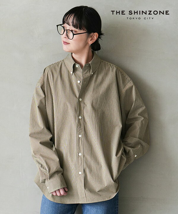 楽天市場】THE SHINZONE(ザ シンゾーン) MINI CHECK DADDY SHIRT ミニ 