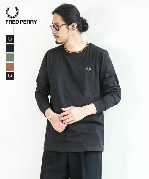 楽天市場】FRED PERRY(フレッドペリー) Twin Tipped Long Sleeve T 