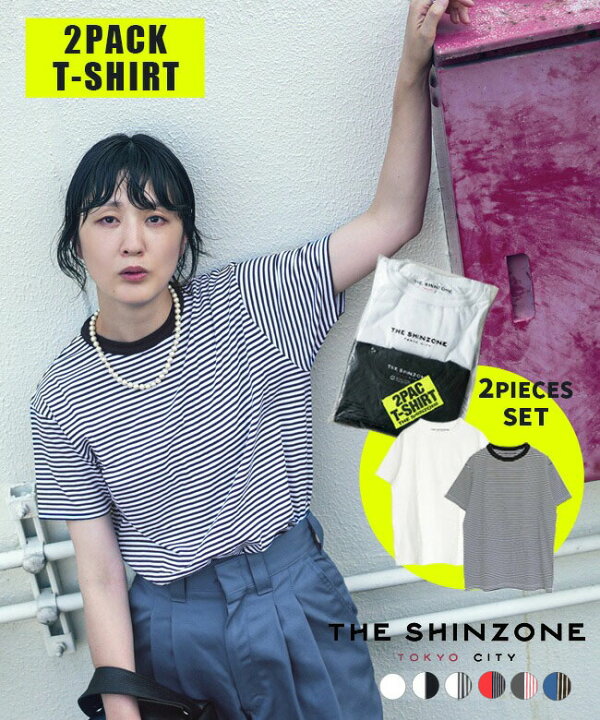 楽天市場】THE SHINZONE(ザ シンゾーン) 2PACK T-SHIRT/PACK TEE 