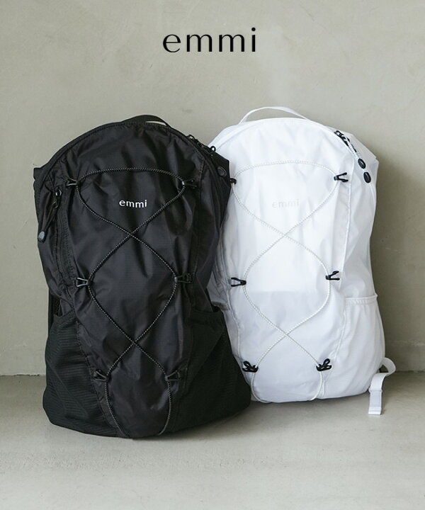 楽天市場】emmi(エミ)パッカブルバックパック レディース リュック鞄 