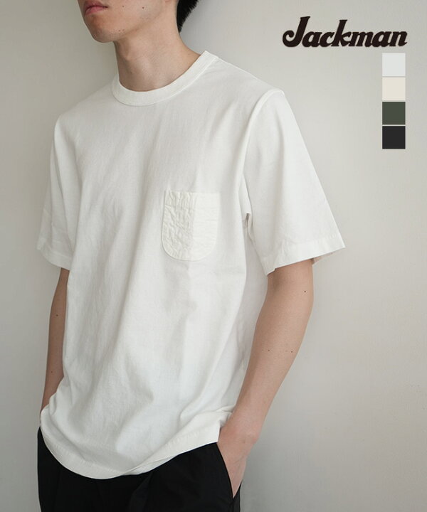 楽天市場】Jackman(ジャックマン) QLT Pocket T-shirt キルティング 