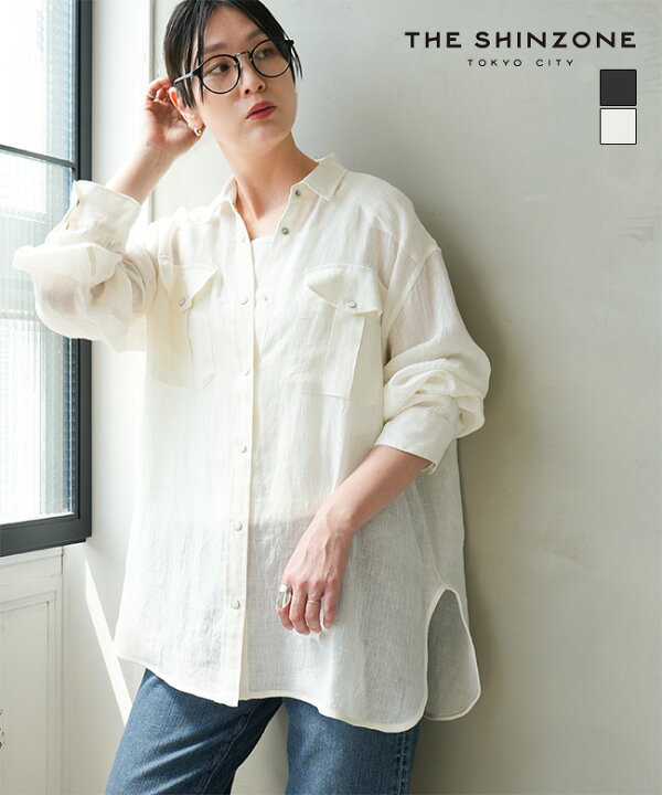 楽天市場】【SALE 50%OFF】THE SHINZONE(ザ シンゾーン) LINEN WESTERN
