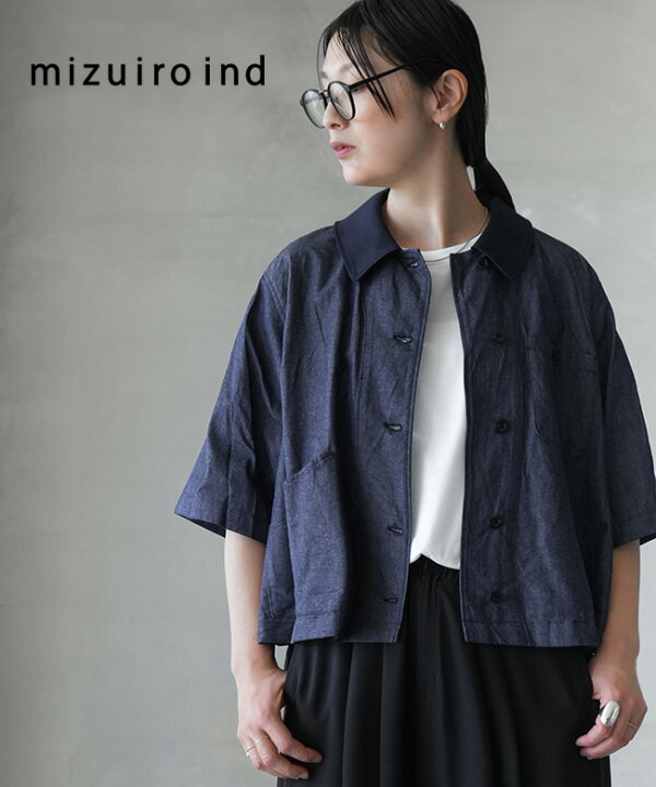 楽天市場】【SALE 10%OFF】mizuiro ind(ミズイロインド) half slv 