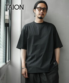 【SALE 10%OFF】【パッケージあり】TAION(タイオン) FUNCTION T -LOOSE FIT- ファンクションT ルーズフィット UNISEX 男女兼用 UVカット 吸水速乾 接触冷感 抗菌 ストレッチ Tシャツ-レギュラー 【メール便対応可】[TAION-TS01BS-OS] セール
