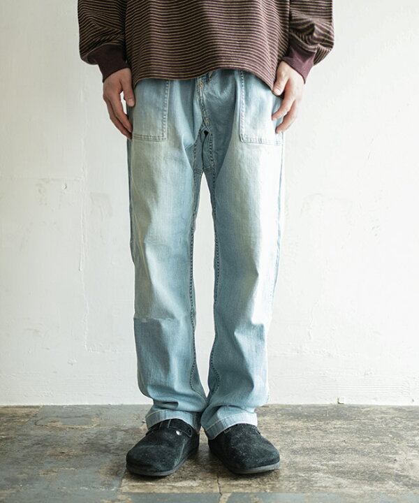 楽天市場】GRAMICCI(グラミチ) STRETCH DENIM LOOSE TAPERED RIDGE 