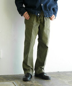 orSlow(�I�A�X���E)�w�����{�[�� ���B���e�[�W�t�B�b�g �t�@�e�B�[�O�p���c HERRINGBONE VINTAGE FIT FATIGUE PANTS[03-V5002-76A]