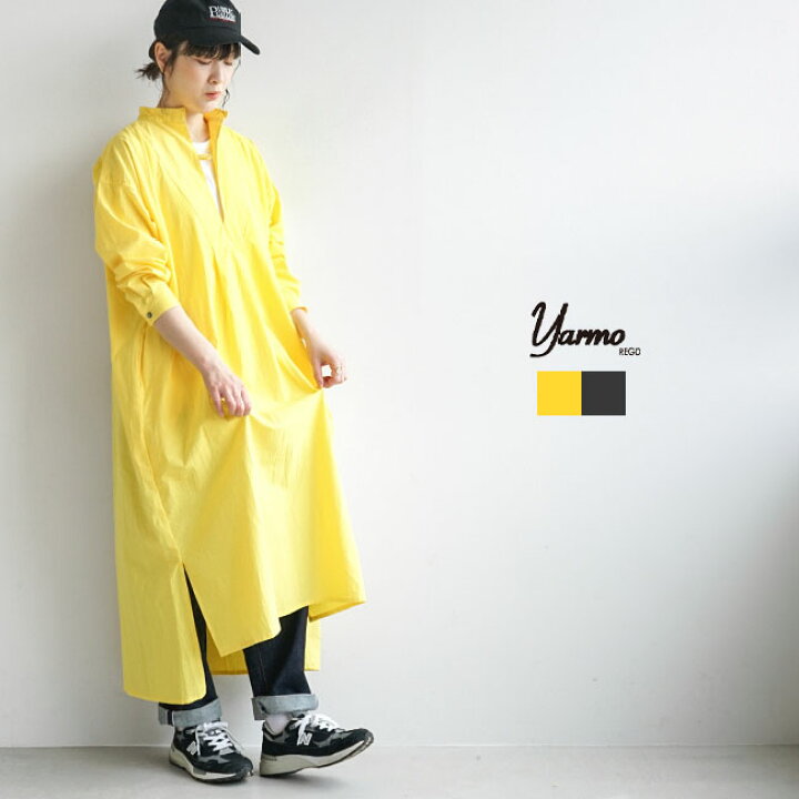 楽天市場】【50%OFF】[YAR-23SSOP37]Yarmo(ヤーモ) Shirts Dress 