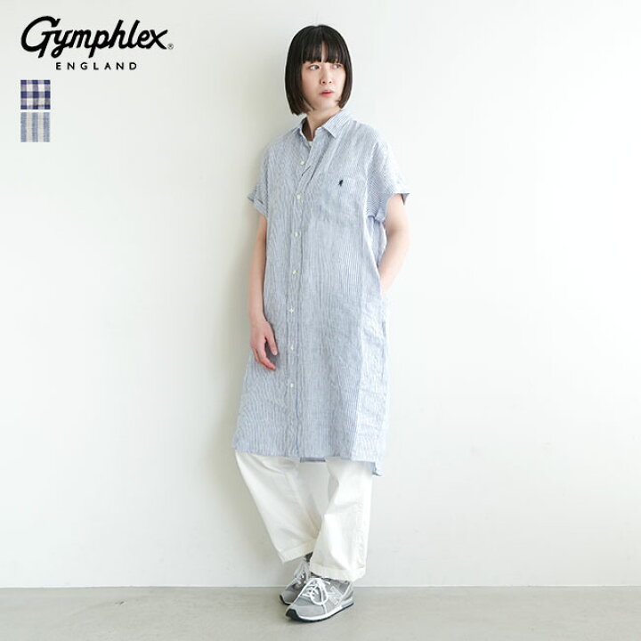 楽天市場】[J-1098LNP]Gymphlex(ジムフレックス) リネン半袖シャツ 