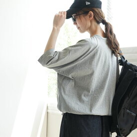 ◇SOLAMONAT(ソラモナ) パフ天竺裾紐5分袖プルーオーバー/レディース/トップス/カットソー【メール便対応可】【日本製】 [SMA-PUF-HIMO-5]