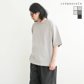 【30%OFF】[2301-002]crepuscule(クレプスキュール) T-Shirt(ティーシャツ)