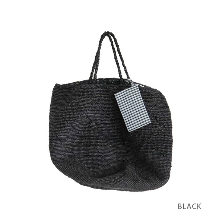 楽天市場】[madrague-damier]【ポーチ付属】NORO(ノロ) かごバッグ特大 