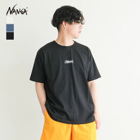 [NW2211-1G208]NANGA(ナンガ) ECO HYBRID MT LOGO TEE(エコハイブリットマウンテンロゴT)/メンズ半袖Tシャツ【メール便対応可】