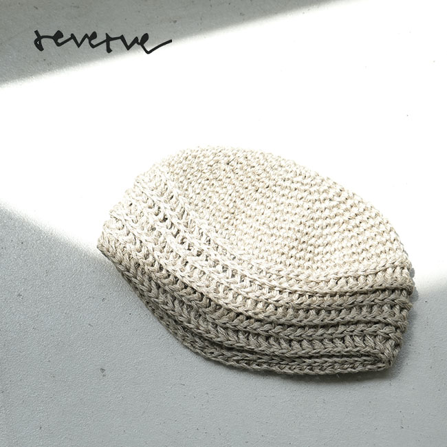 楽天市場】[RV23S004]reverve(リバーブ) hand knit cap(ハンドニット